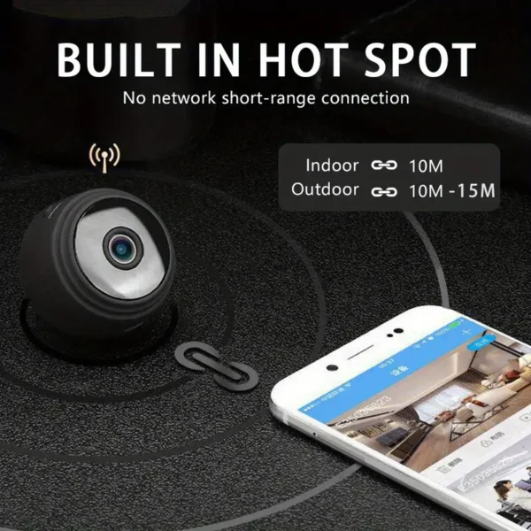 Mini Camara De Seguridad A9 2x1